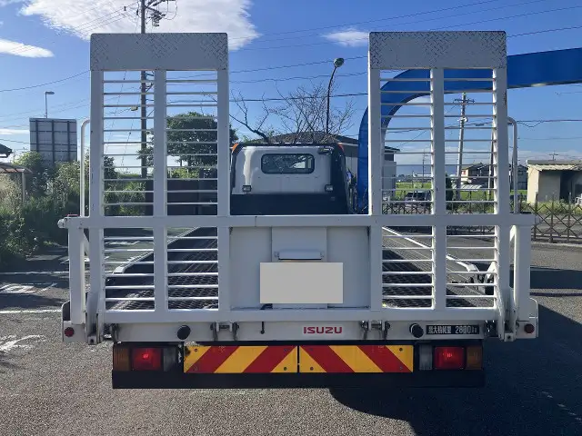 いすゞ エルフ 小型 車両重機運搬 ラジコン ウインチの中古トラック画像3