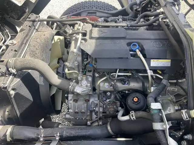 三菱 キャンター 小型 車両重機運搬 ラジコン ウインチの中古トラック画像18