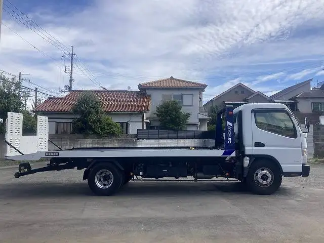 三菱 キャンター 小型 車両重機運搬 ラジコン ウインチの中古トラック画像2