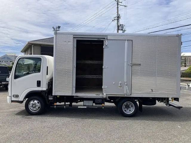 いすゞ エルフ 小型 アルミバン サイドドア TPG-NPS85ANの中古トラック画像7