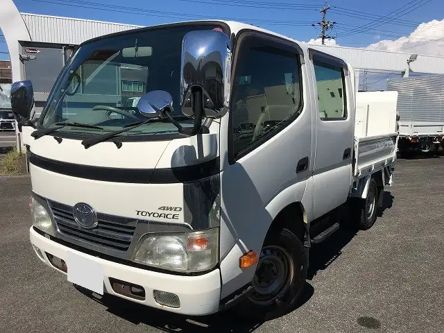 トヨタ トヨエース 小型 平ボディ Wキャブ パワーゲートの中古トラック画像1