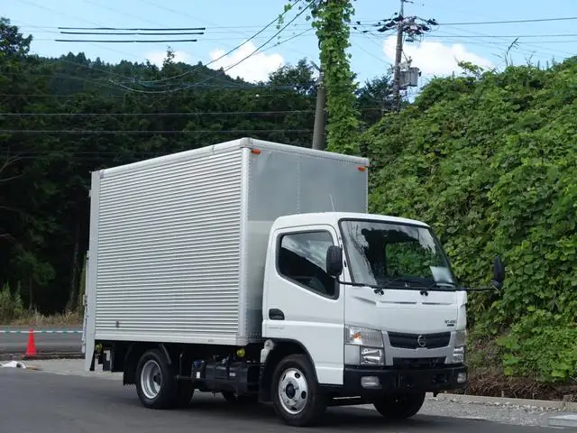 三菱 キャンター 小型 アルミバン パワーゲート サイドドア｜画像1