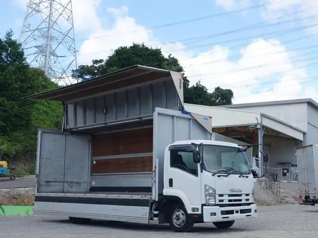いすゞ フォワード 中型/増トン ウイング PKG-FRR90S2 H20｜画像1