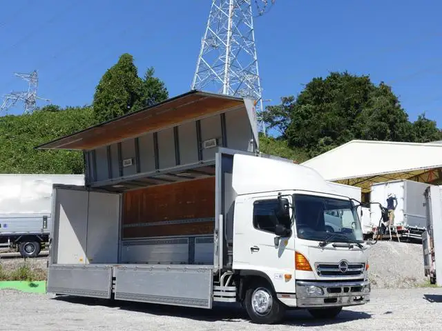 日野 レンジャー 中型/増トン ウイング 床鉄板 エアサス｜画像1