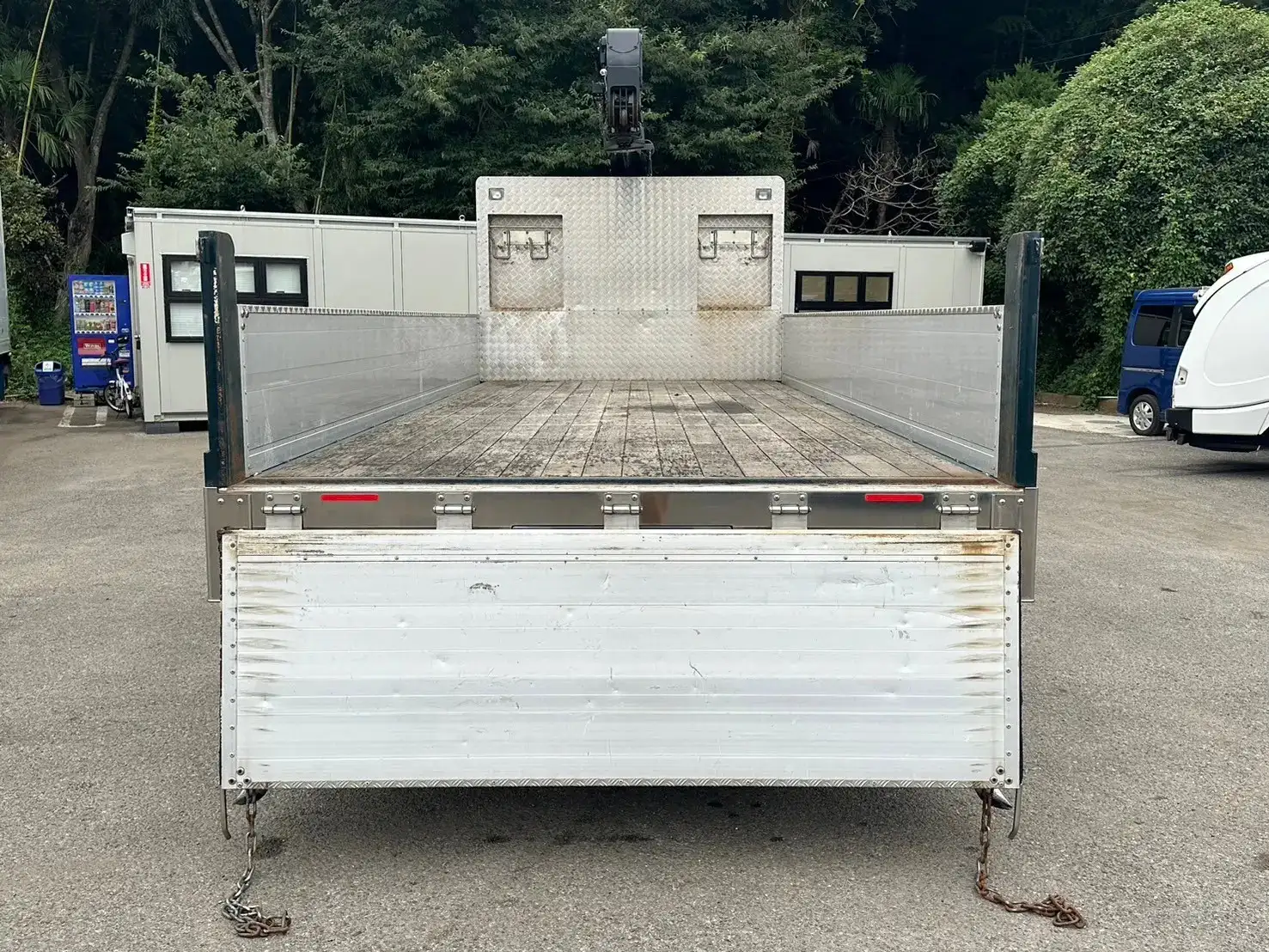 日野 レンジャー 中型/増トン クレーン付 アルミブロック エアサスの中古トラック画像5