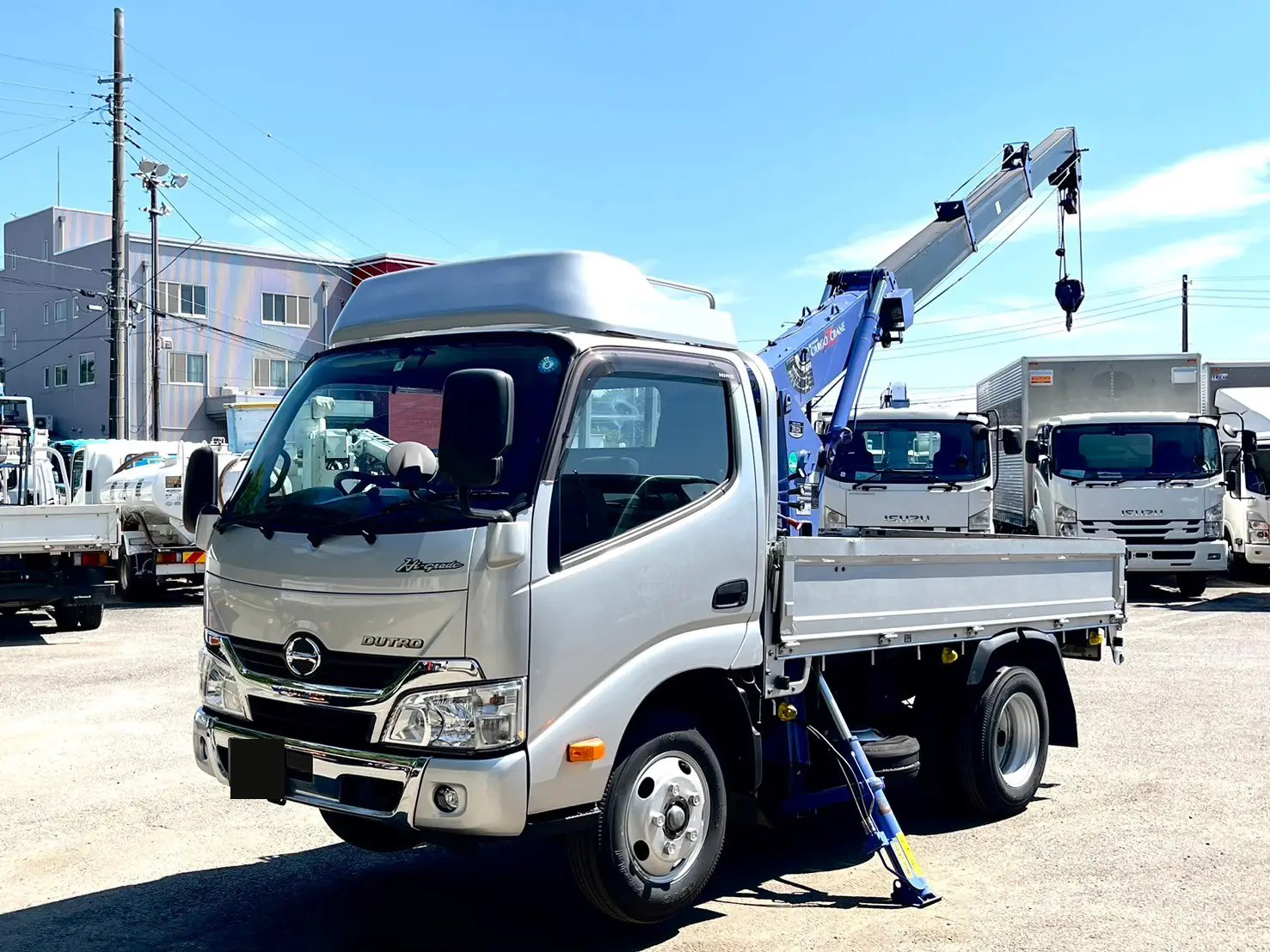 日野 デュトロ 小型 クレーン付 10尺