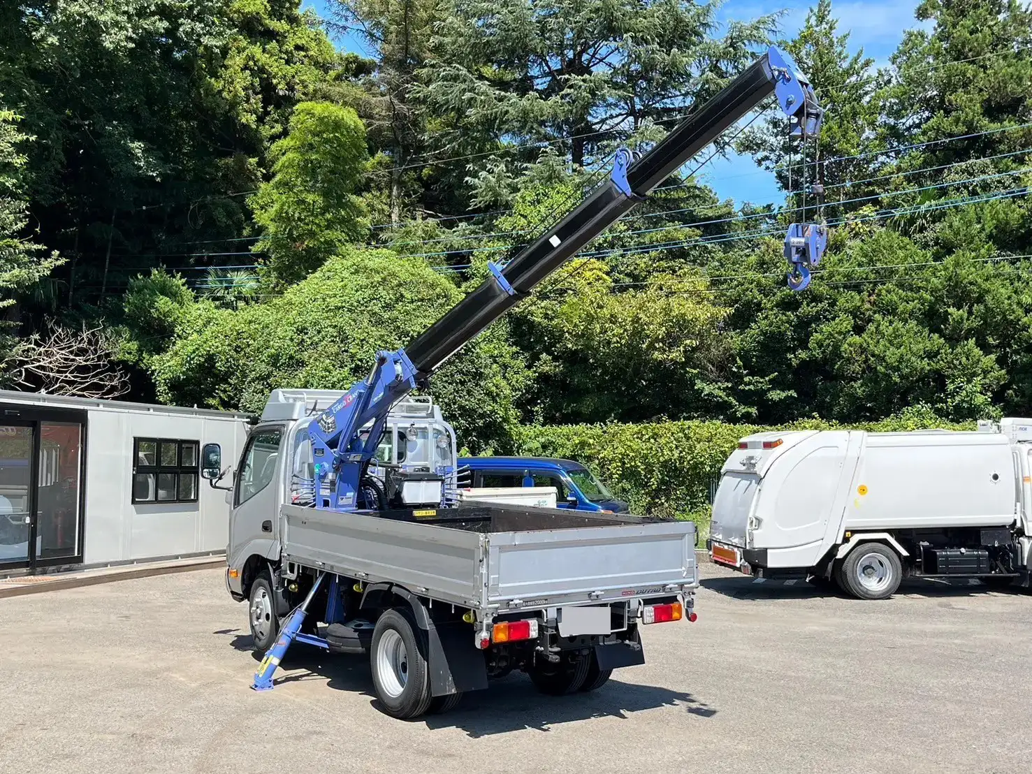 日野 デュトロ 小型 クレーン付 横置簡易クレーン 4段の中古トラック画像5