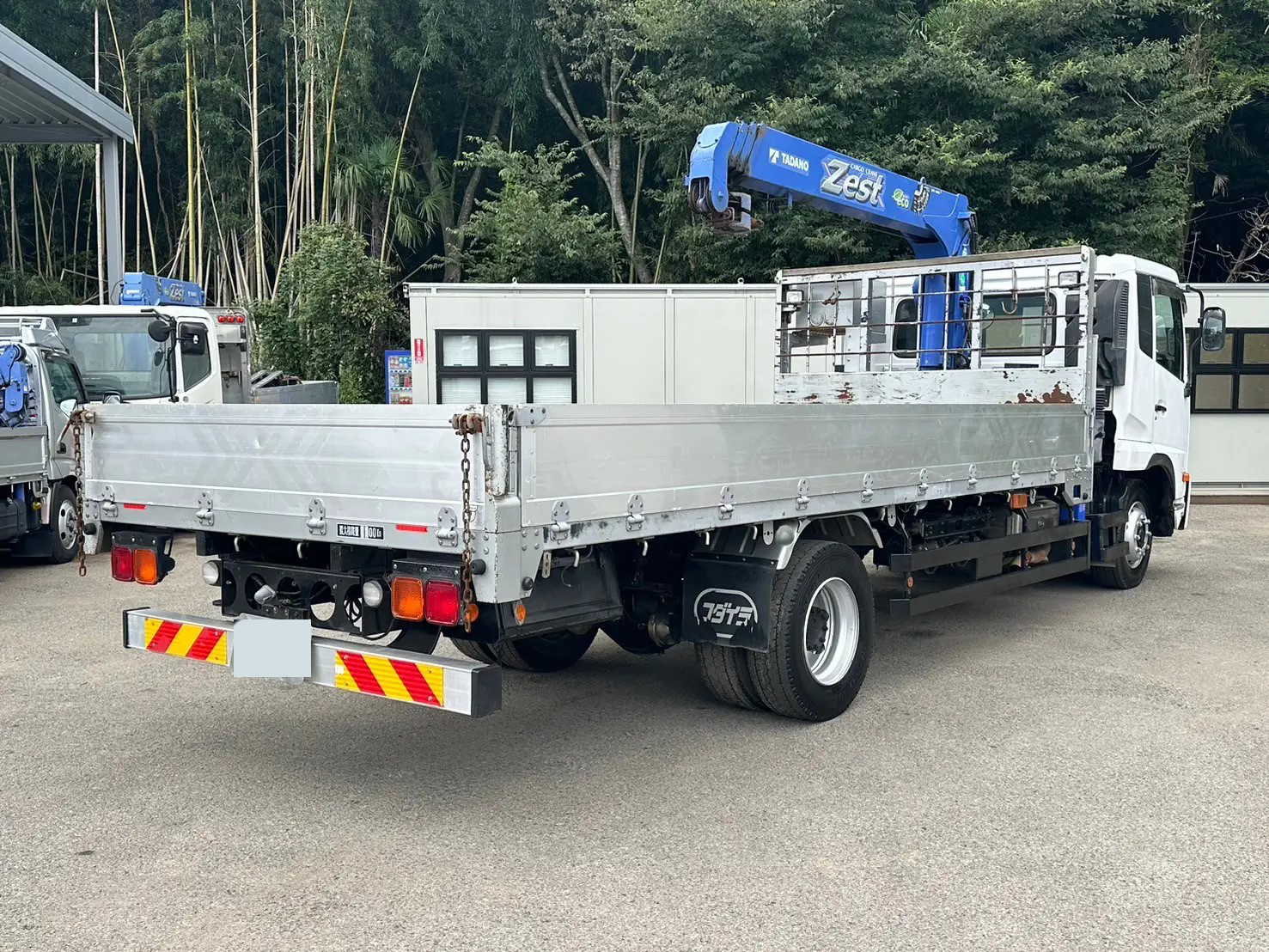 日産UD コンドル 中型/増トン クレーン付 床鉄板 アルミブロックの中古トラック画像3