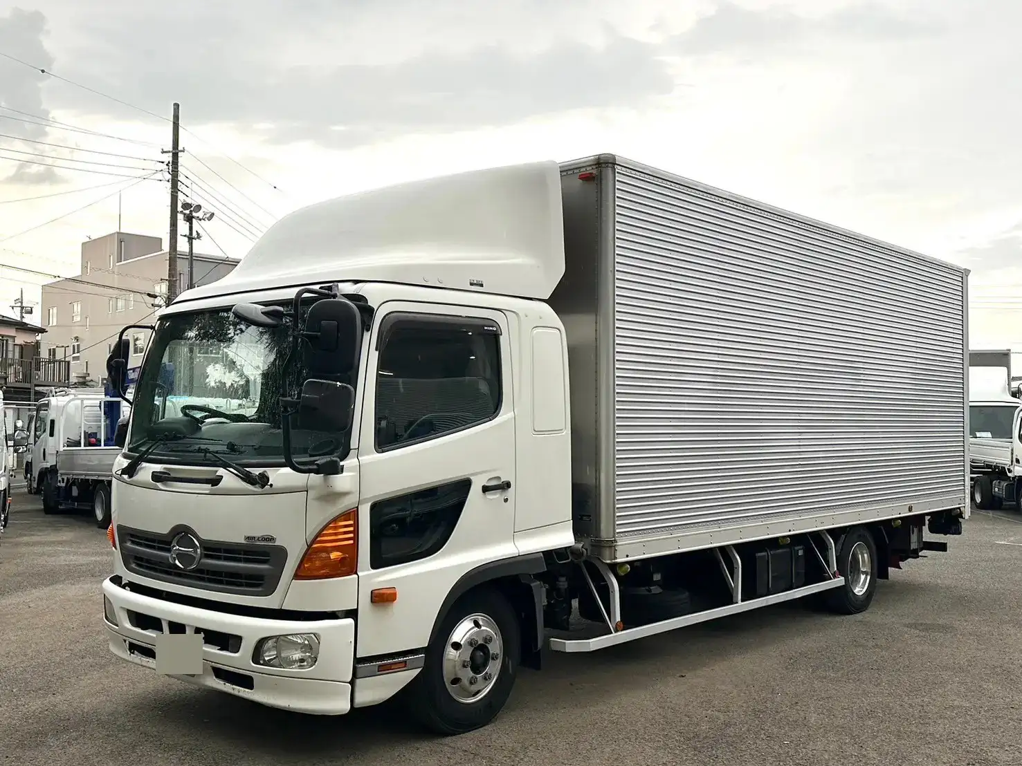 日野 レンジャー 中型/増トン アルミバン パワーゲート エアサスの中古トラック画像1