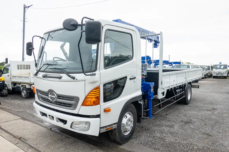 日野 レンジャー 中型/増トン クレーン付 4段 ラジコンの中古トラック画像1