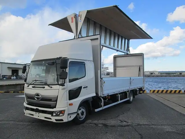 日野 レンジャー 中型/増トン ウイング パワーゲート エアサスの中古トラック画像6