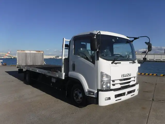 いすゞ フォワード 中型/増トン 車両重機運搬 ウインチ TKG-FRR90S1の中古トラック画像2