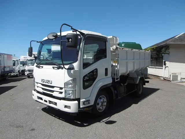いすゞ フォワード 中型/増トン ダンプ 土砂禁 天蓋付き の中古トラック【車両No.173662】