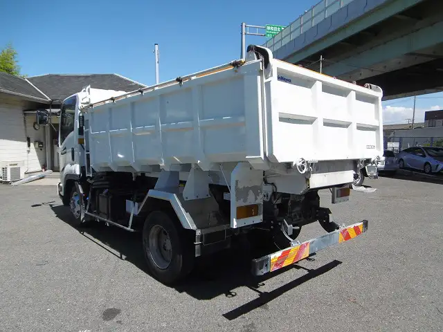 いすゞ フォワード 中型/増トン ダンプ 土砂禁 天蓋付きの中古トラック画像6