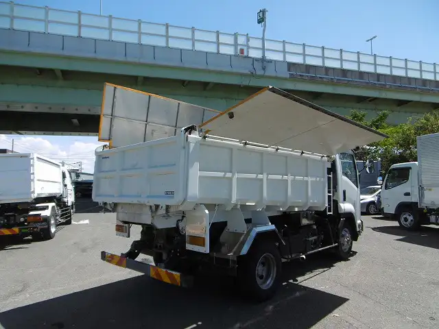 いすゞ フォワード 中型/増トン ダンプ 土砂禁 天蓋付きの中古トラック画像8