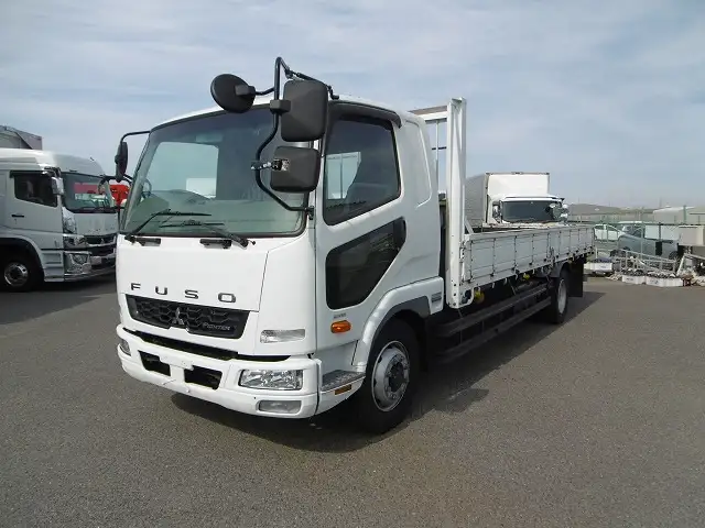三菱 ファイター 中型/増トン 平ボディ ベッド TKG-FK62FYの中古トラック画像1
