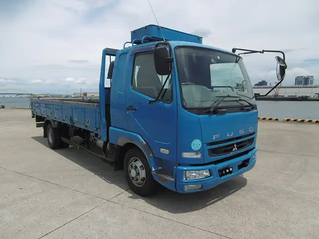 三菱 ファイター 中型/増トン 平ボディ 床鉄板 ベッドの中古トラック画像3