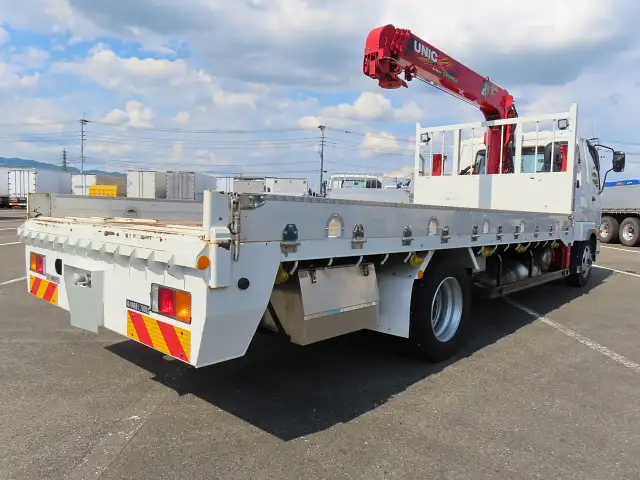 三菱 ファイター 中型/増トン 車両重機運搬 4段クレーン ラジコンの中古トラック画像6