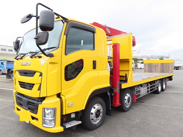 いすゞ ギガ 大型 車両重機運搬 セルフローダー 2PG-CYH77C