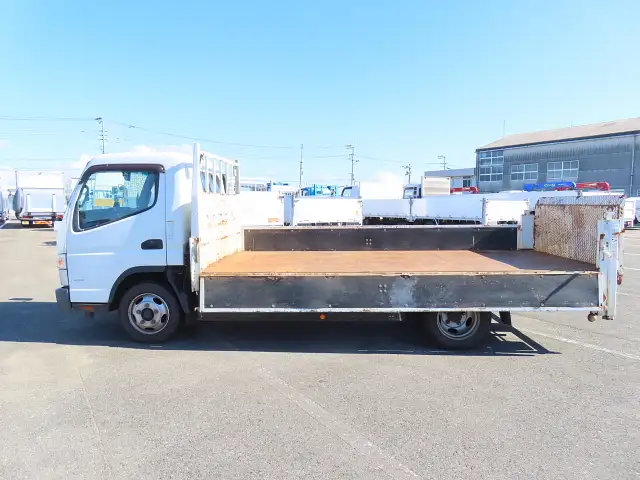 三菱 キャンター 小型 平ボディ パワーゲート 床鉄板の中古トラック画像7