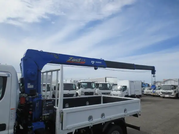 三菱 キャンター 小型 クレーン付 3段 フックインの中古トラック画像11