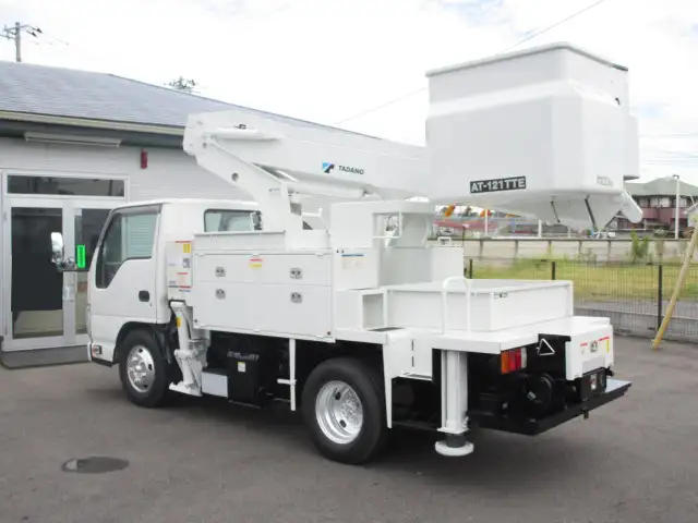 いすゞ エルフ 小型 高所・建柱車 高所作業車 電工仕様の中古トラック画像4