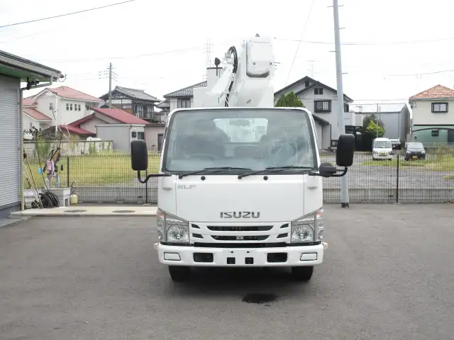 いすゞ エルフ 小型 高所・建柱車 高所作業車 電工仕様の中古トラック画像2