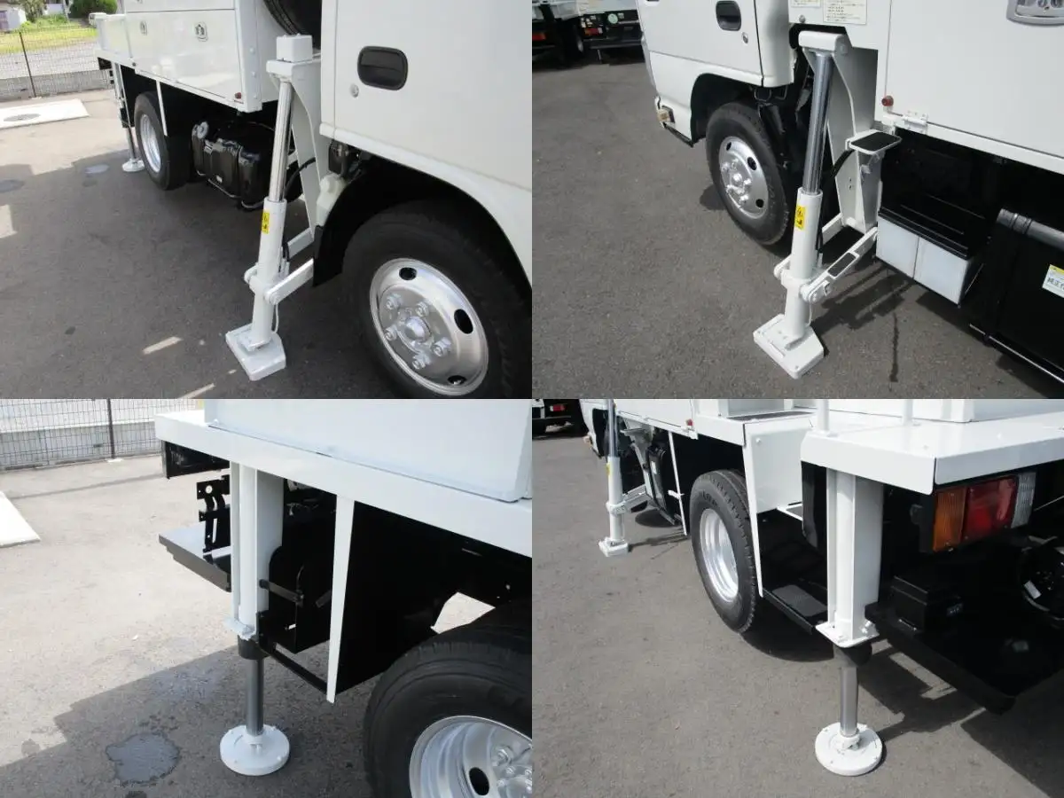 いすゞ エルフ 小型 高所・建柱車 高所作業車 電工仕様の中古トラック画像11