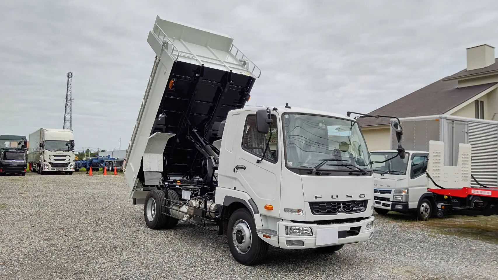 三菱 ファイター 中型/増トン ダンプ Lゲート コボレーンの中古トラック画像6