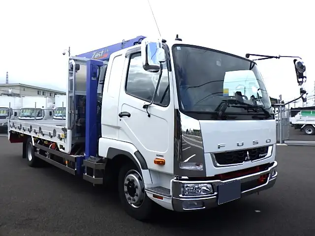 三菱 ファイター 中型/増トン 車両重機運搬 4段クレーン ラジコンの中古トラック画像2