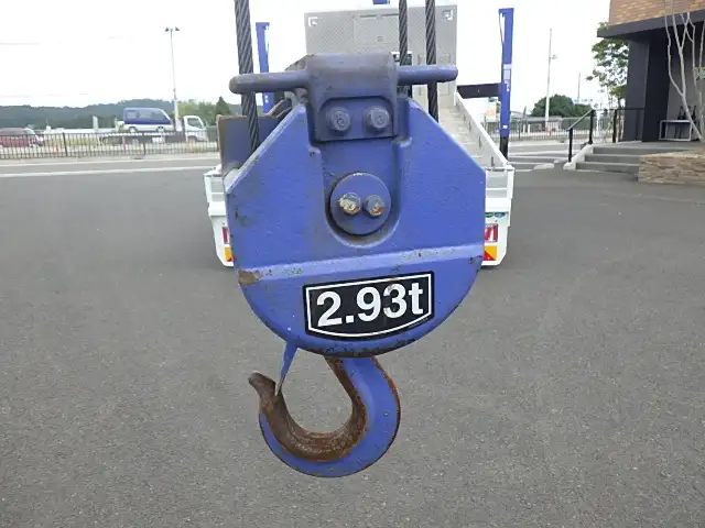 三菱 ファイター 中型/増トン 車両重機運搬 4段クレーン ラジコンの中古トラック画像8