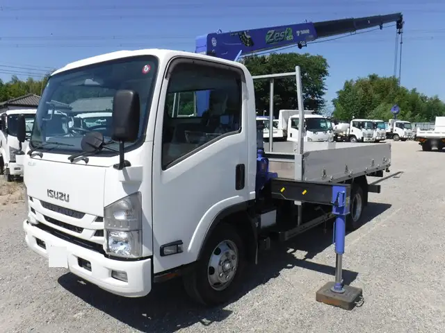 いすゞ エルフ 小型 クレーン付 アルミブロック 4段の中古トラック画像5