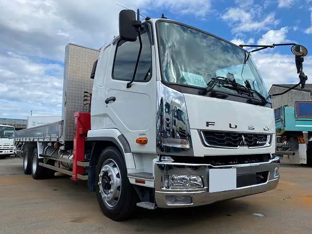 三菱 ファイター 中型/増トン クレーン付 アルミブロック 4段の中古トラック画像2