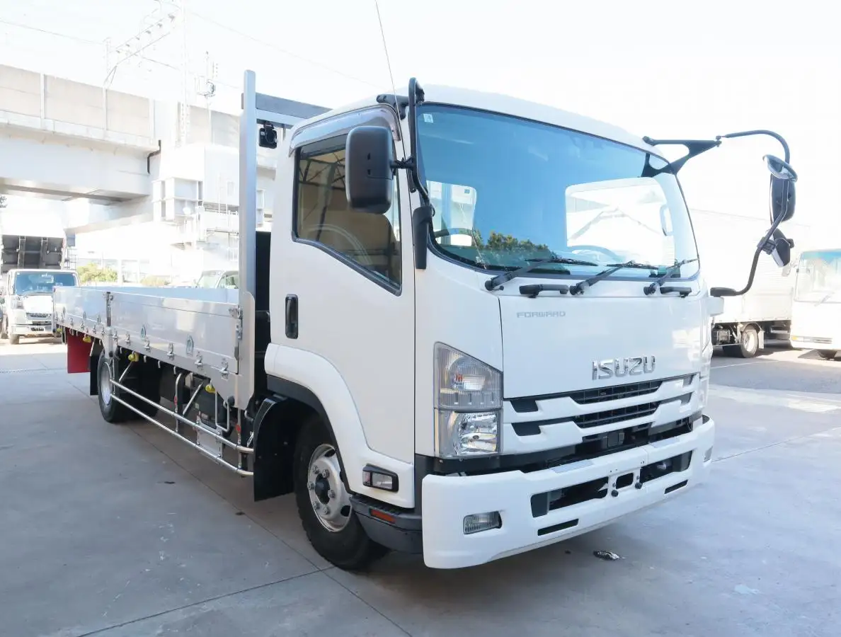 いすゞ フォワード 中型/増トン 平ボディ アルミブロック 2RG-FRR90S2の中古トラック画像2