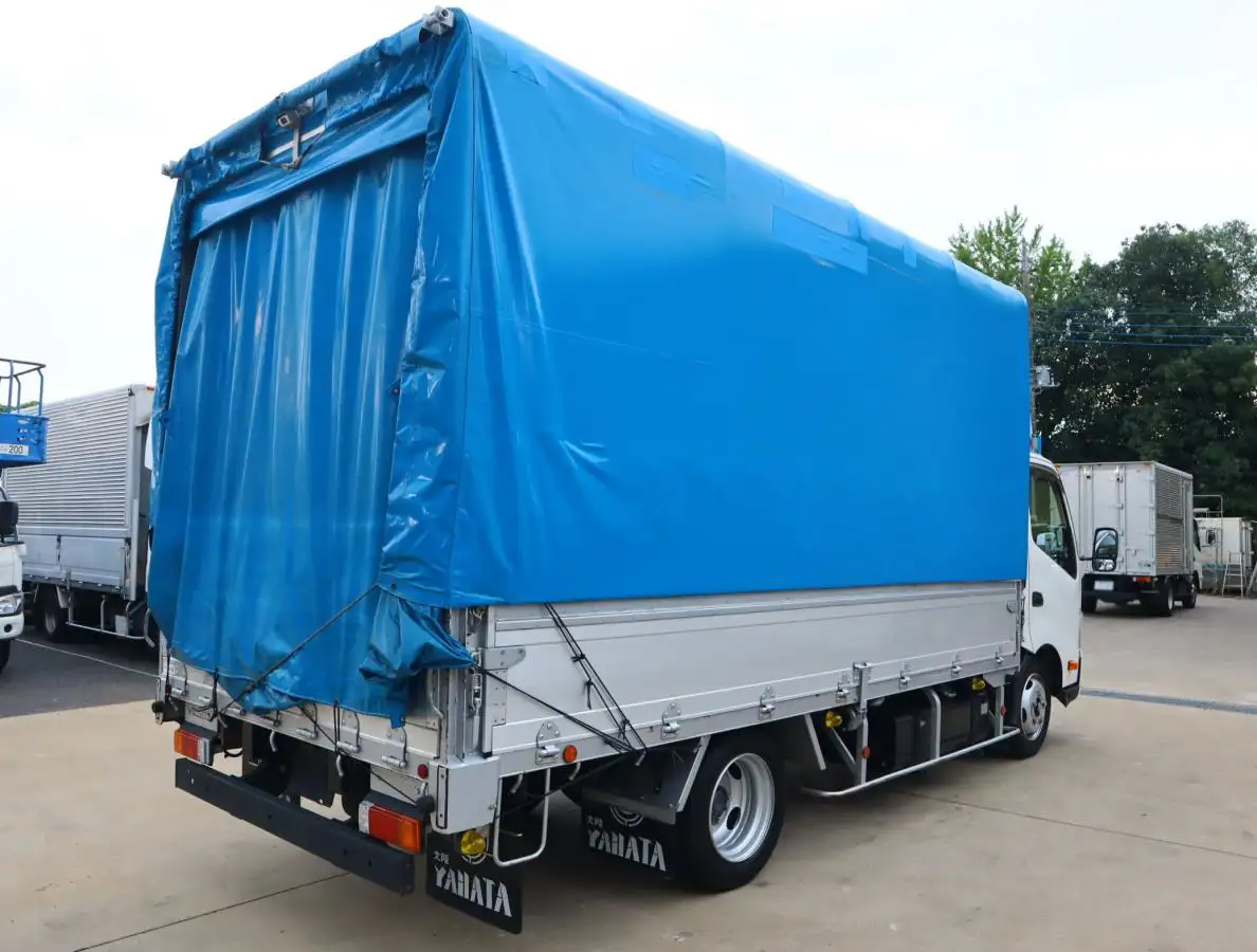 日野 デュトロ 小型 ウイング 幌ウイング TKG-XZU710Mの中古トラック画像3