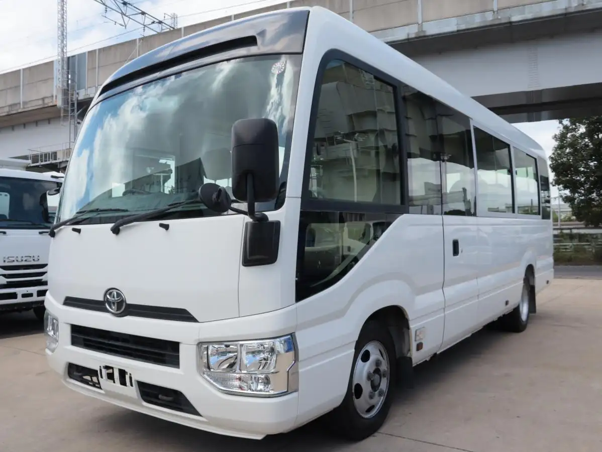 トヨタ コースター 小型 バス マイクロバス SKG-XZB70の中古トラック画像1