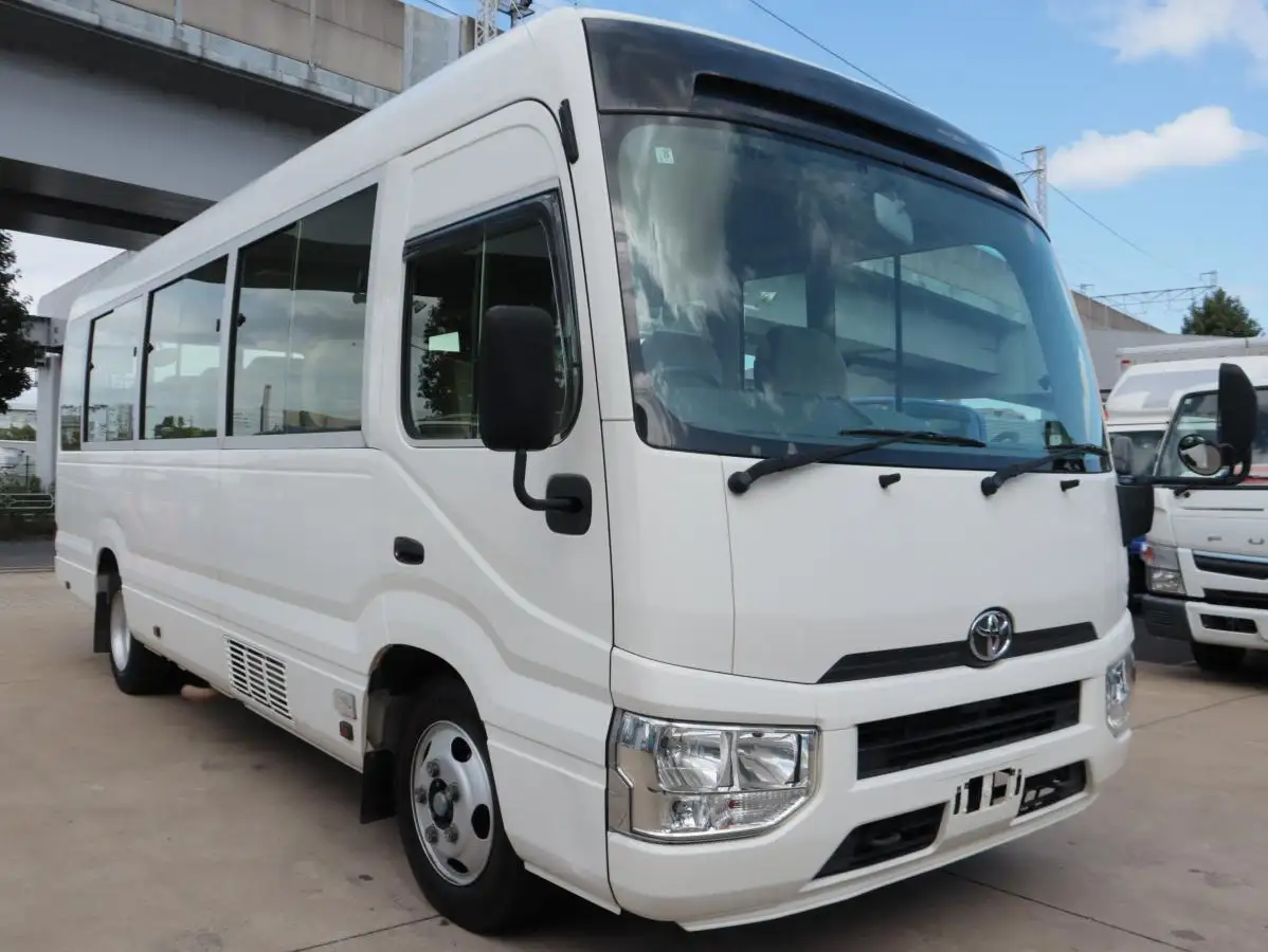 トヨタ コースター 小型 バス マイクロバス SKG-XZB70の中古トラック画像2