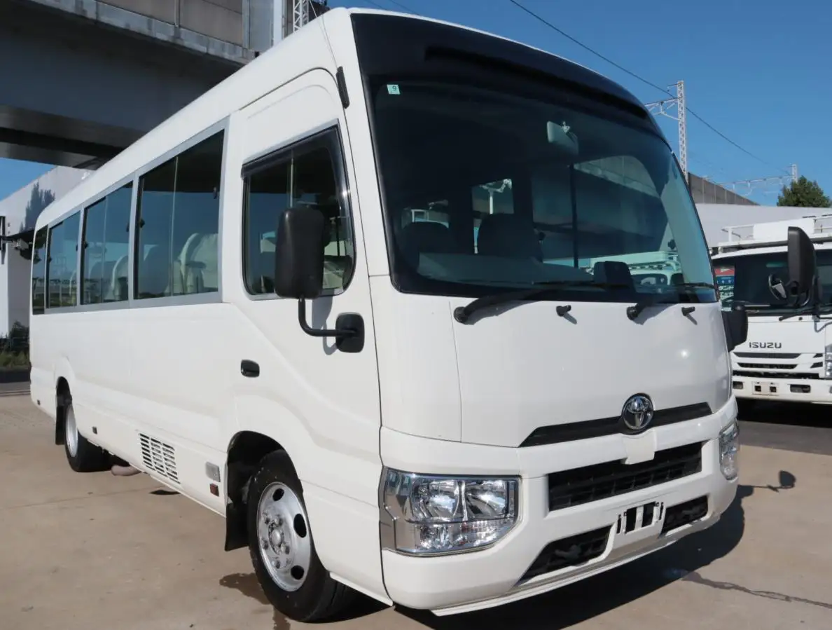 トヨタ コースター 小型 バス マイクロバス SKG-XZB70の中古トラック画像2
