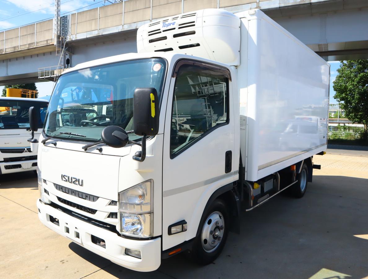 いすゞ エルフ 小型 冷凍冷蔵 ワイドロング
