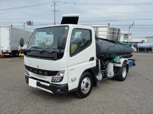 三菱 キャンター 小型 タンク車 バキューム 2RG-FEAV0の中古トラック画像1