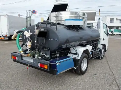 三菱 キャンター 小型 タンク車 バキューム 2RG-FEAV0の中古トラック画像2