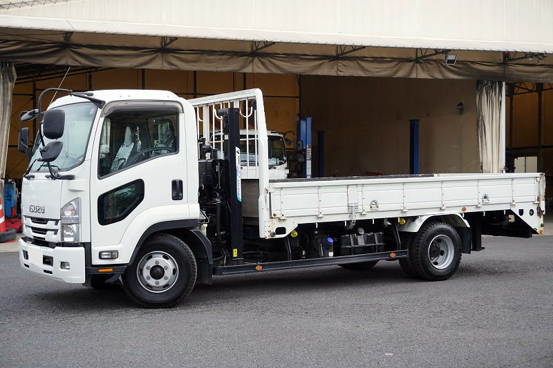 いすゞ フォワード 中型/増トン 車両重機運搬 セルフローダー 2PG-FRR90S2