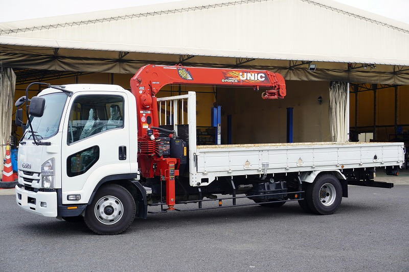 三菱 キャンター 小型 クレーン付 3段 フックイン の中古トラック【車両No.141892】