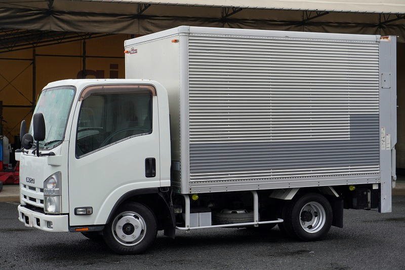 いすゞ エルフ 小型 アルミバン 10尺 BKG-NLR85AN