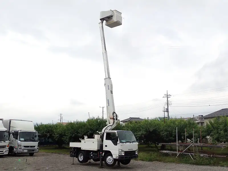 いすゞ エルフ 小型 高所・建柱車 高所作業車 TPG-NKR85ANの中古トラック画像5