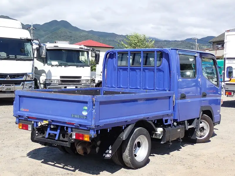 三菱 キャンター 小型 平ボディ Wキャブ TPG-FBA00の中古トラック画像4