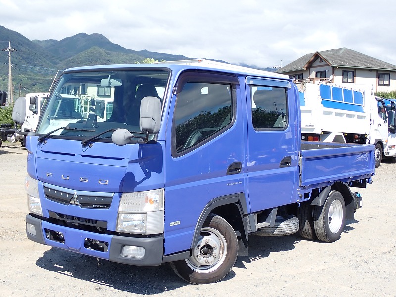三菱 キャンター 小型 平ボディ 10尺 TPG-FBA00