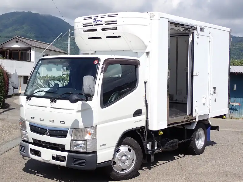 三菱 キャンター 小型 冷凍冷蔵 低温 床ステン の中古トラック【車両No.173875】