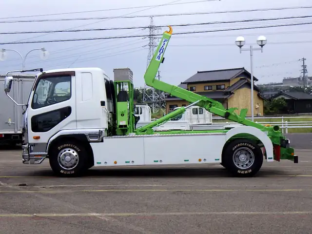 三菱 ファイター 中型/増トン アームロール ツインホイスト ベッドの中古トラック画像5