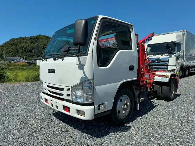 いすゞ エルフ 小型 アームロール ツインホイスト TPG-NKR85AN｜画像1